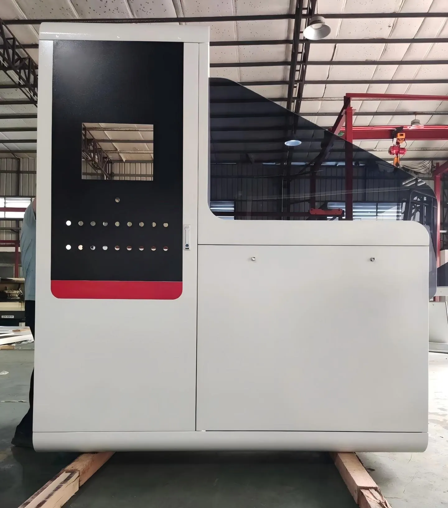 Equipment-supporting sheet metal components